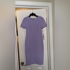 Calvin Klein Light Purple Mini Dress